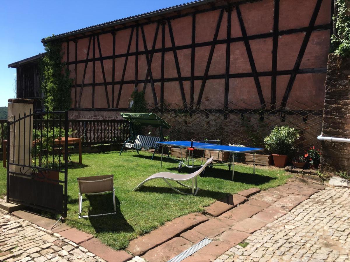 Au Relais De L'Histoire Gite Classe 4 Etoiles Oberbronn Dış mekan fotoğraf